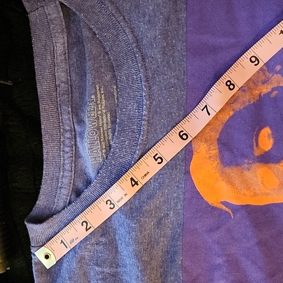 Halloween XL Purple/Orange Michael Myers T-shirt - Picture 3 of 8